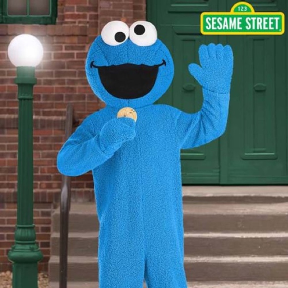 Adult Cookie Monster Costume